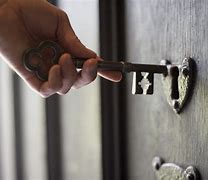 Image result for Old Key Unlocking Door