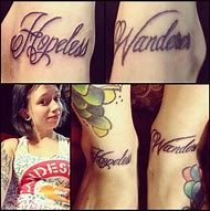 Image result for Alphabet Letters Tattoo Flash