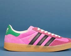 Image result for Adidas X Gucci Gazelle Green