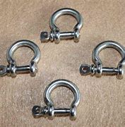 Image result for Smallest Stainless Steel Shackles