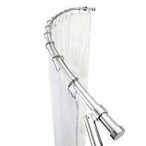 Image result for Shower Curtain Rods Fixed