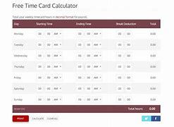 Image result for Redcort Time Card