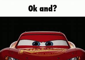 Image result for Lightning McQueen Fan Meme