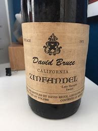 Image result for David Bruce Zinfandel