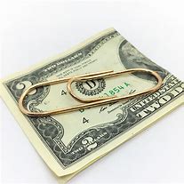 Image result for money paper clip shaped