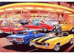 Image result for Muscle Car Signs