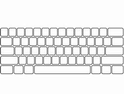 Image result for PC Keyboard without Letters