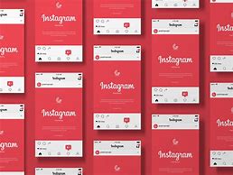 Image result for Instagram Post Mockup Template Design