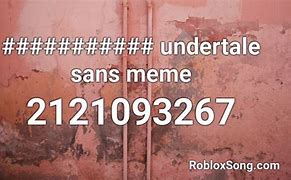 Image result for Roblox Sans Meme