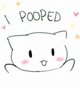 Image result for Cat Poop Cartoon