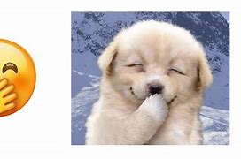 Image result for Smiling Puppy Emoji