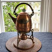 Image result for Antique Coffee Pot with Burner Stand