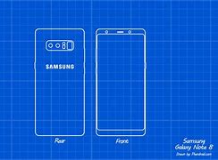 Image result for Note 8 Dimensions Inches