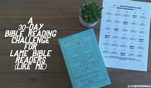 Image result for 30-Day Bible Challenge Printable