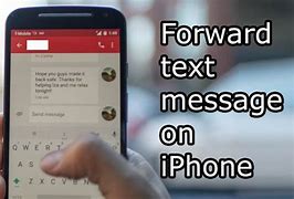 Image result for Forward a Text iPhone