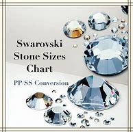 Image result for Swarovski Stone Size Chart