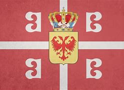 Image result for Serbian Empire Royal Navy Flag