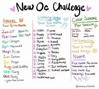 Image result for 40-Day Character Challenge Drawing