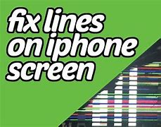 Image result for Lines through iPhone Screen