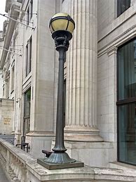 Image result for Art Deco Street Lamp Post