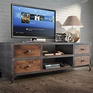Image result for Industrial Extra Wide TV Unit