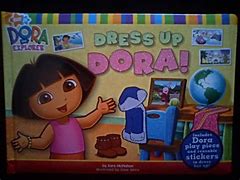 Image result for Dora Dress Up Book