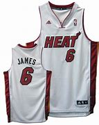 Image result for LeBron James El Heat Jersey