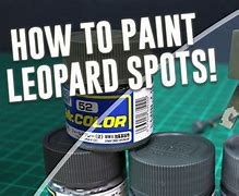 Image result for How to Paint Leopard Spots