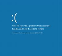 Image result for Blue Screen Error Windows 10