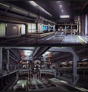 Image result for Sci-Fi Factory Art