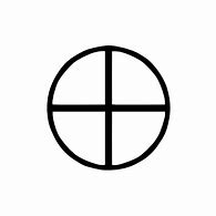 Image result for Cross in Circle Symbol