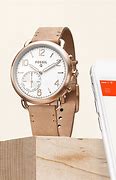 Image result for Rose Gold Round Smartwatch