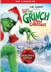 Image result for Grinch Stole Christmas DVD