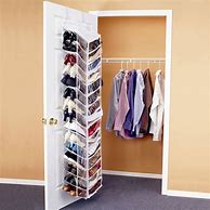 Image result for Closet Door Storage Racks