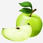 Image result for Red Apple with Green Background