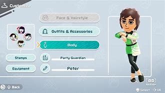 Image result for Nintendo Switch Sports Mii