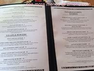 Image result for The View Hotel Restaurant Menu