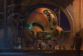 Image result for Futuristic War Robot Factory