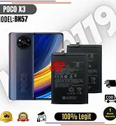 Image result for Poco X3 Battery