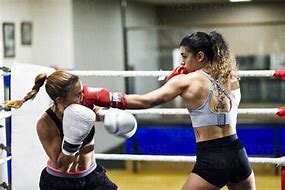 Image result for Female Boxer Sparring