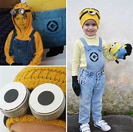 Image result for How to Fix Hair On a Minion Costume On a Girl