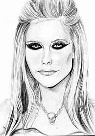 Image result for Avril Lavigne Natural Hair
