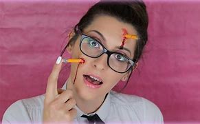 Image result for Halloween Makeup with Glasses
