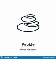 Image result for Pebble Outline