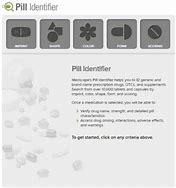 Image result for Identifier Pill Identification