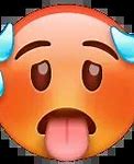 Image result for Emoji Pics Hot Face