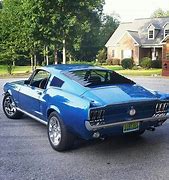 Image result for True Blue Mustang Drag Car