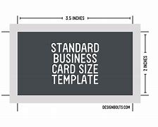 Image result for Business Card Size Template