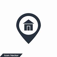 Image result for Home Address Icon Vector