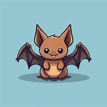 Image result for Cute Bat Drawing Black and White